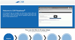 Desktop Screenshot of csrreadiness.com